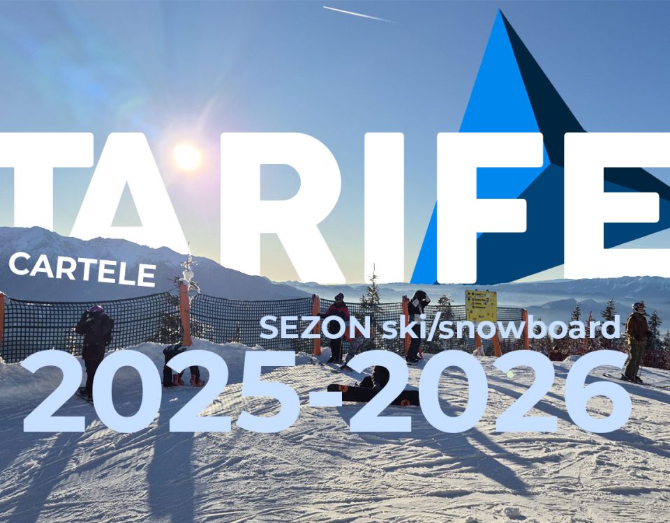 Tarife instalatii poiana brasov sezon 2025 2026